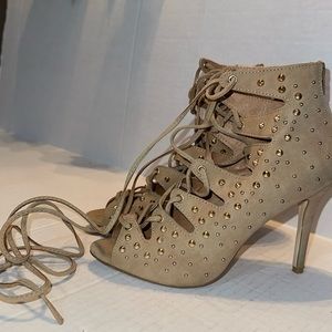 Just Fab Lace Up Heels